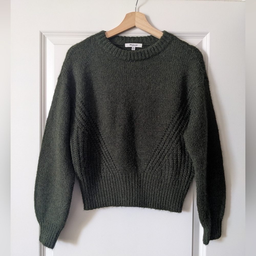 Madewell Wool-Blend Wedge Sweater
